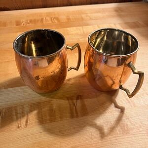 Copper Moscow Mule Mugs